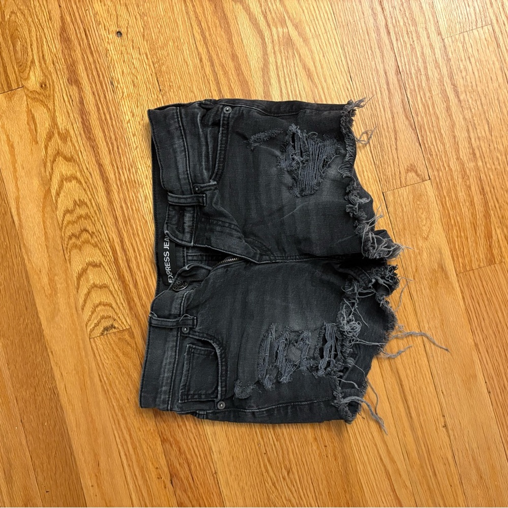 Express Charcoal Denim Jeans